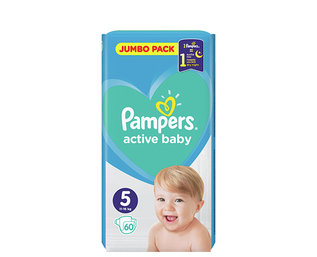 Pampers N5 ბავშვის საფენი 11-18 კგ 